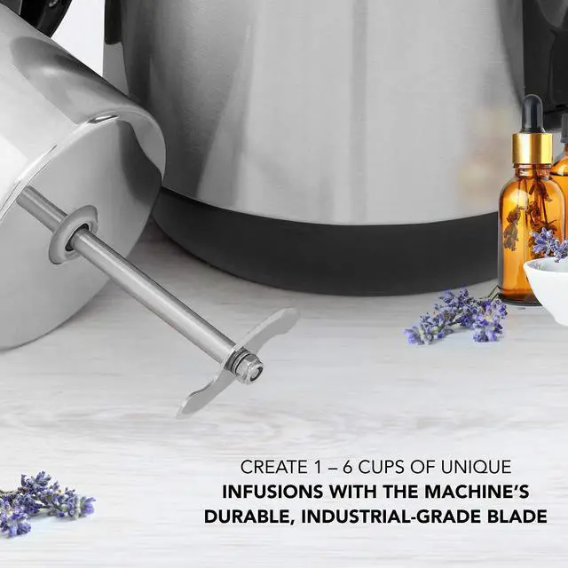 Alt view image 5 of 7 - Ivation Herbal Infusion Machine, Botanical Extractor Infuser for making Butters, Oils & Tinctures, Chocolate & Gummies, Makes 1 -4 cups (2 to 8 sticks) of Butter, 2 Mesh Filters