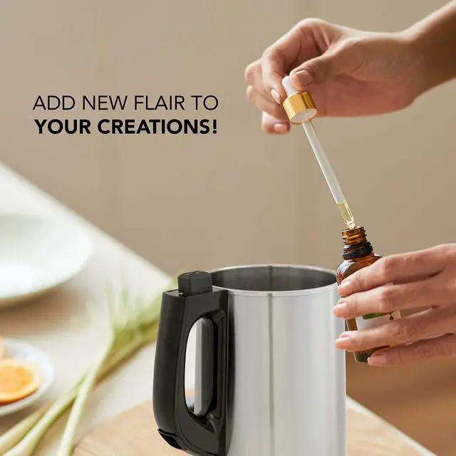 Alt view image 6 of 7 - Ivation Herbal Infusion Machine, Botanical Extractor Infuser for making Butters, Oils & Tinctures, Chocolate & Gummies, Makes 1 -4 cups (2 to 8 sticks) of Butter, 2 Mesh Filters