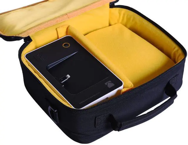 Alt view image 8 of 8 - zink photo printer dock carrying & storage case - suitable for kodak dock photo printer, hp sprocket studio
