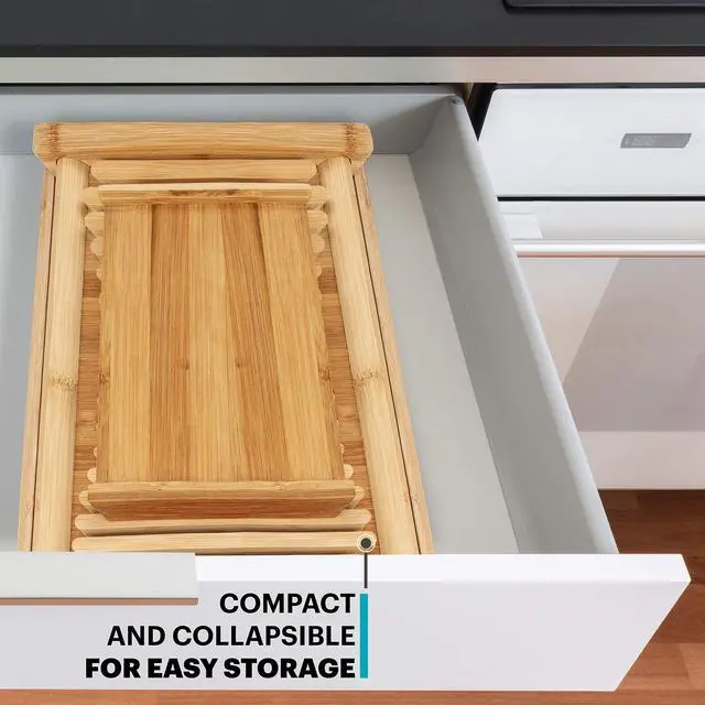 Alt view image 5 of 7 - Ivation Folding Bread Slicer | Collapsible, Easy to Use Cutting Guide w/ Detachable Crumb Catcher & Serving Tray | Accurately Slice Bakery-Fresh & Homemade Bread with Ease