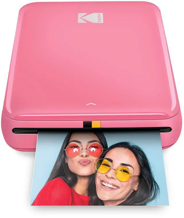 Main image of Kodak Step Instant Color Photo Printer with Bluetooth/NFC, ZINK Technology & Kodak App for iOS & Android (Pink) Starter Bundle