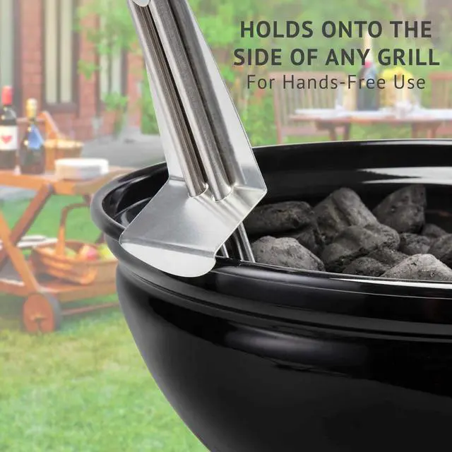 Alt view image 3 of 8 - ivation premium 500w electric charcoal starter  quickly & easily ignite bbq grills without lighter fluid or matches  doublering design with longer, angled handle safely heats in just 6 minutes