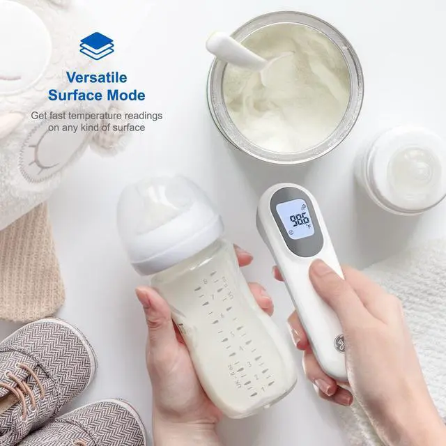 Alt view image 5 of 6 - GE No-Touch Digital Forehead Thermometer for Adults, Kids and Babies, Non-Contact 2-in-1 Infrared Temperature Scanner, Instant Accurate Reading, LCD Screen, 1-Button Operation & Fever Alert (TM3000)