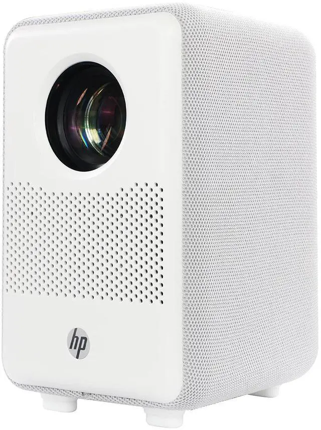 Alt view image 2 of 7 - HP Citizen Cinema Projector | Portable for Home & Office | FHD 1920x1080p Home Theater System for Phone or Tablet|80 Display, USB, HDMI & Streaming for Firestick, Chromecast, Roku & More