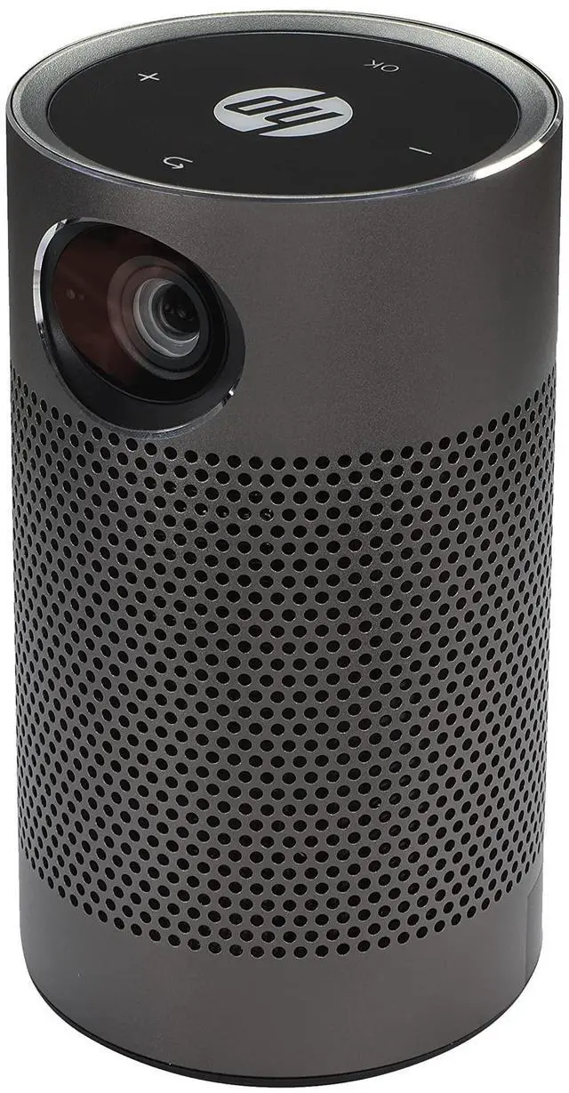 Main image of HP Mobile Projector | Portable for Home & Office | LED Home Theater & Bluetooth Speaker for Phone or Tablet | 80 Display w/ Auto Focus | Wireless HDMI, USB, Wi-Fi for Roku, Chromecast, or Firestick
