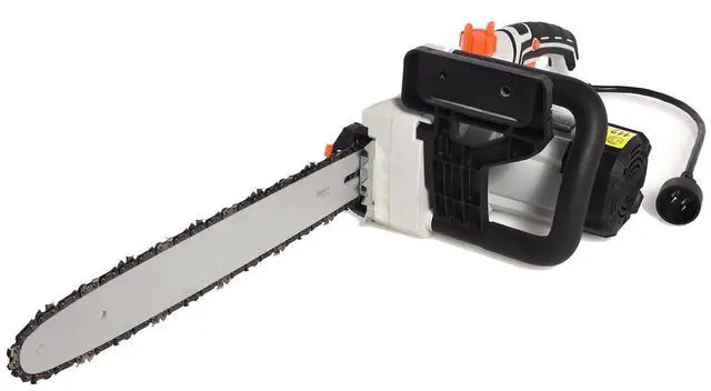 Alt view image 5 of 7 - Ivation Electric Chainsaw 16-Inch 15.0 AMP with Auto oiling, Automatic Tension & Chain Break,Corded, Powerful Oregon Chain, Includes Bonus Oil Bottle