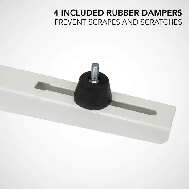 Alt view image 7 of 7 - Ivation Outdoor Split Air Conditioner Mount Bracket, Heavy-Duty Wall Mounting Universal AC Bracket with Hardware for Ductless Mini Split Condenser Heat Pumps & HVAC Systems, Max 331 Lb. Capacity