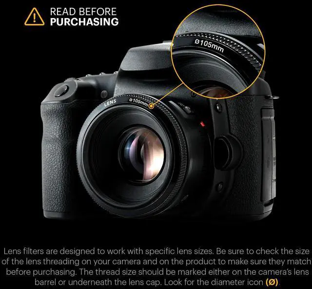 Alt view image 7 of 7 - KODAK 105mm CPL Lens Filter | Circular Polarizing Filter Removes Reflections from Glass & Water, Enhances Contrast Improves Color Saturation, Super Slim, Multi-Coated 12-Layer Nano Glass & Mini Guide