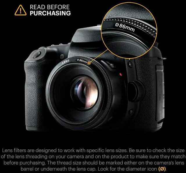 Alt view image 7 of 7 - KODAK 86mm CPL Lens Filter | Circular Polarizing Filter Removes Reflections from Glass & Water, Enhances Contrast Improves Color Saturation, Super Slim, Multi-Coated 12-Layer Nano Glass & Mini Guide
