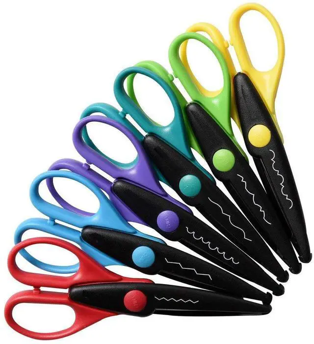 Main image of Zink 6 Colorful Decorative Edge Craft Scissor Set for Kodak, Lifeprint, Polaroid, HP, Canon, Fujifilm Photo Projects