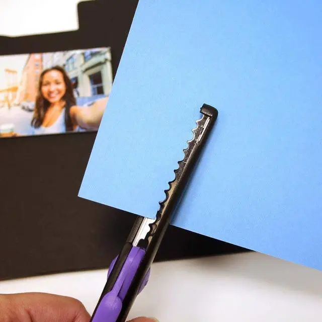 Alt view image 5 of 6 - Zink 6 Colorful Decorative Edge Craft Scissor Set for Kodak, Lifeprint, Polaroid, HP, Canon, Fujifilm Photo Projects