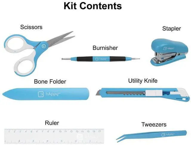 Alt view image 2 of 7 - Zink Happy Arts & Crafts Toolkit Packs All Tools to Create Your Masterpiece, Wonderful Back-to-School Gift