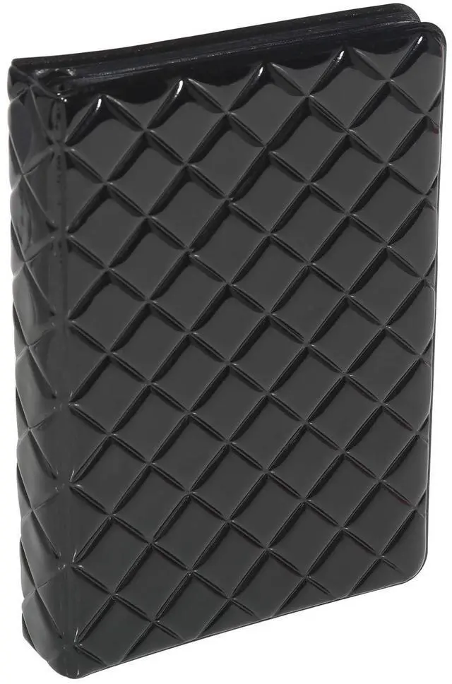 Main image of Zink 64-Pocket Photo Album Scrapbook w/Sleek Quilted Cover for 3x4 Photos, Fits Polaroid POP, Kodak Classic, 600 Film (OneStep 2) - Black