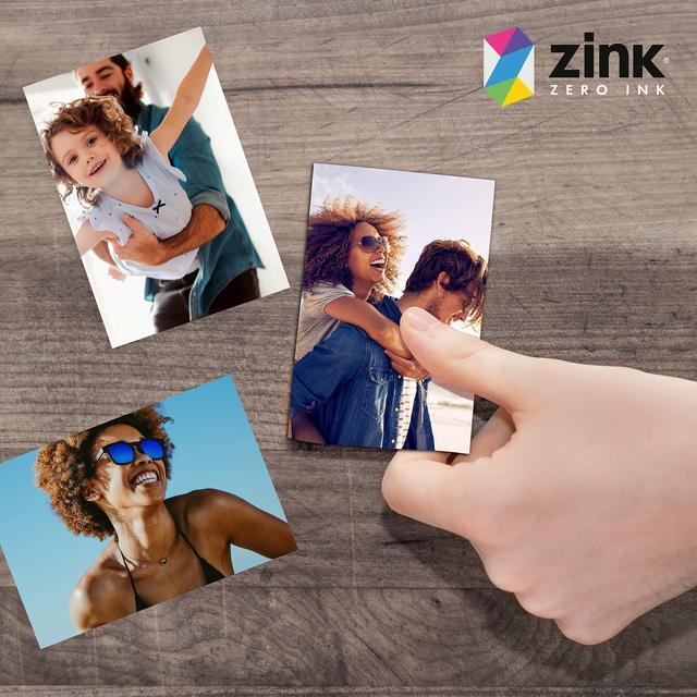 Alt view image 3 of 4 - Zink 2"x3" Premium Instant Photo Paper (50 Pack) Compatible with Polaroid Snap, Snap Touch, Zip and Mint Cameras and Printers
