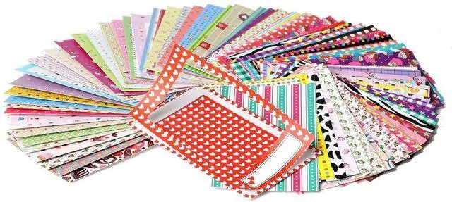 Main image of Zink Colorful Fun & Decorative Stickers For 2x3 Photo Paper Projects Pack of 100 Compatible with Kodak, Lifeprint, Polaroid, HP, Canon, Fujifilm wallpaper-borders, Pack of 1