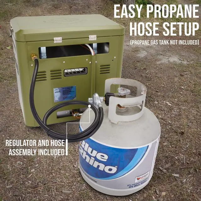 Alt view image 6 of 7 - Hike Crew Outdoor Gas Camping Oven w/ Carry Bag | CSA Approved Portable Propane-Powered 2-Burner Stove & Oven | Auto Ignition, Overheat Safety Shutoff, Built-In Thermometer | Hose & Regulator Included