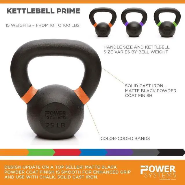 Alt view image 2 of 4 - Power Systems Kettlebell Prime (15)