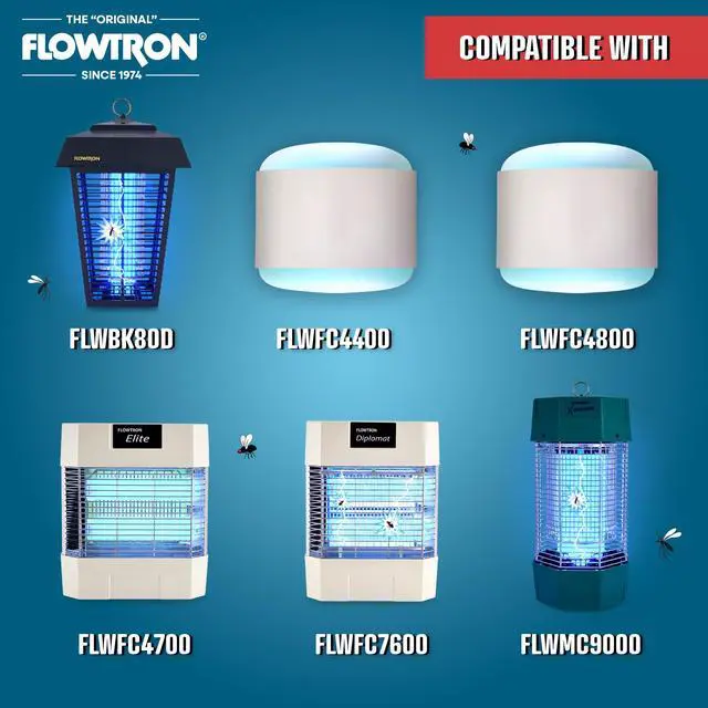 Alt view image 7 of 9 - Flowtron - BF-150 40 Watt Replacement Bulb for BK40A, 80ACD