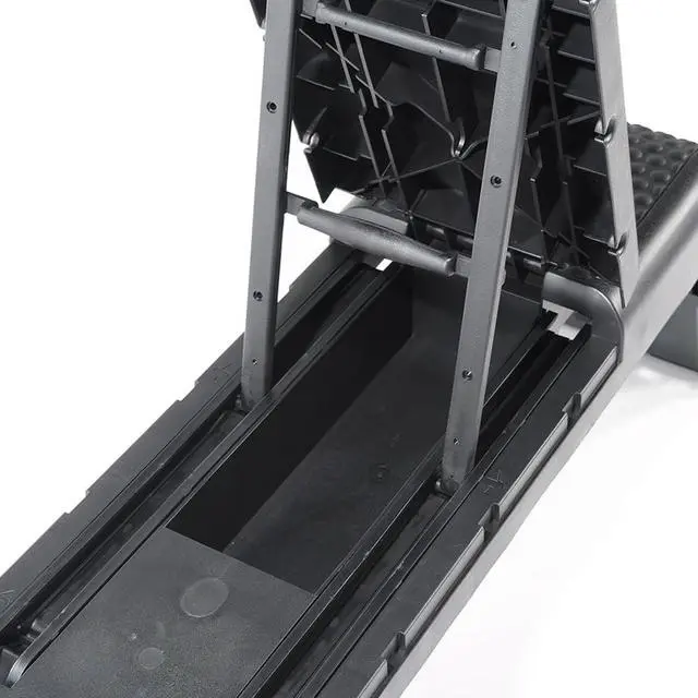 Alt view image 6 of 6 - Power Systems Fitness Deck, for Cardio Workouts and Strength Training, Black/Grey - Adjustable Bench and Aerobic Step