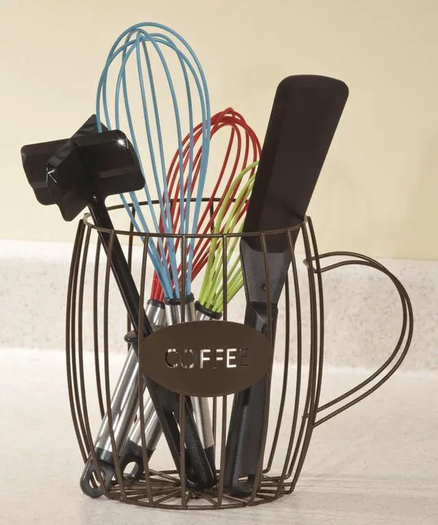 Alt view image 4 of 7 - Miles Kimball Coffee Cup Wire Basket