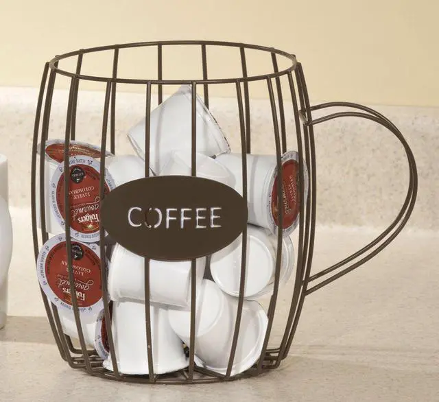 Alt view image 7 of 7 - Miles Kimball Coffee Cup Wire Basket