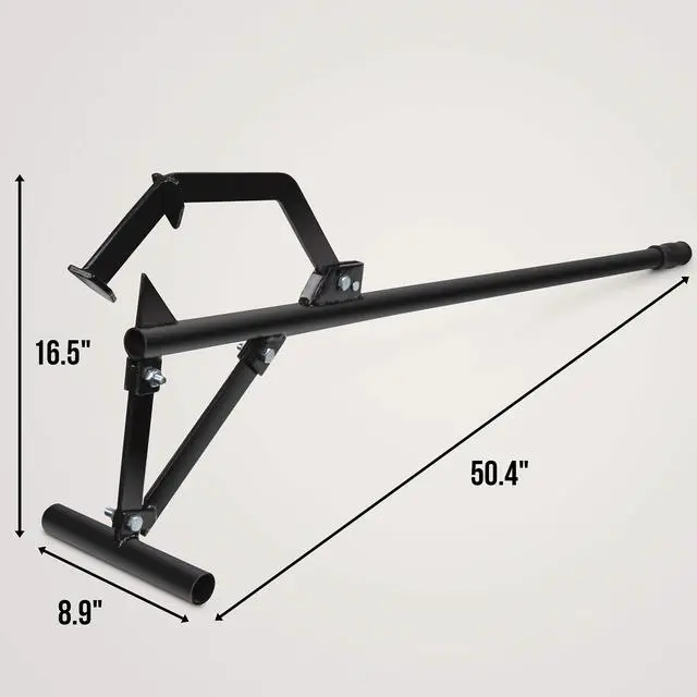 Alt view image 2 of 7 - Right Hand Timberjack Triple Thick Log Lifter That Never Bends, Heavy-Duty Log Jack Helps You Lift, Move & Chainsaw Timber, Lumber & Wood, Grip Handle, Thick Heavy Steel Body, Adjustable Hook