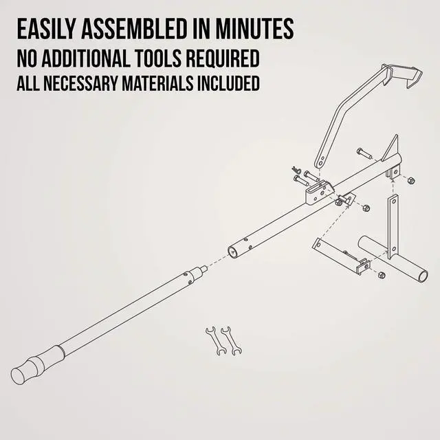 Alt view image 4 of 7 - Right Hand Timberjack Triple Thick Log Lifter That Never Bends, Heavy-Duty Log Jack Helps You Lift, Move & Chainsaw Timber, Lumber & Wood, Grip Handle, Thick Heavy Steel Body, Adjustable Hook