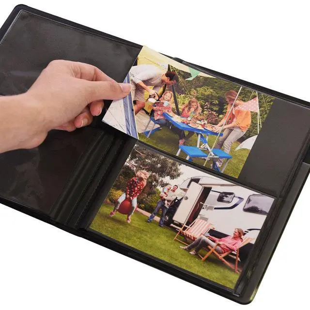 Alt view image 3 of 5 - Ritz Gear Window Cover Photo Album for 4" x 6" Prints Holds 72 Photos - Compatible with Kodak Dock Printer Photos