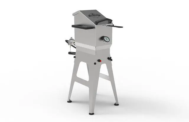 Alt view image 2 of 3 - Hike Crew Propane Deep Fryer, 57,000 BTU, 3.44-Gal, Single Basket, Steel