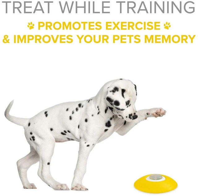 Alt view image 2 of 7 - Arf Pets Dog Treat Dispenser with Remote Button Dog Memory Training Activity Toy Treat While Train, Promotes Exercise by Rewards, Improves Memory & Positive Training for A Healthier & Happier Pet