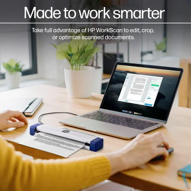 Alt view image 7 of 8 - HP USB Document Scanner & Photo Scanner for 1-Sided Sheetfed Digital Scanning