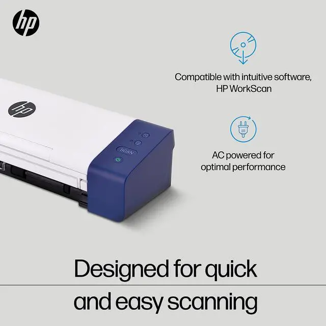 Alt view image 4 of 9 - HP Duplex Document Scanner & Photo Scanner W/Auto-Feed Tray for 2-Sided Scanning