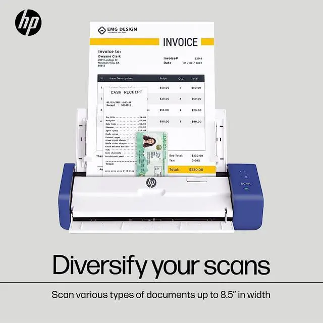 Alt view image 5 of 9 - HP Duplex Document Scanner & Photo Scanner W/Auto-Feed Tray for 2-Sided Scanning
