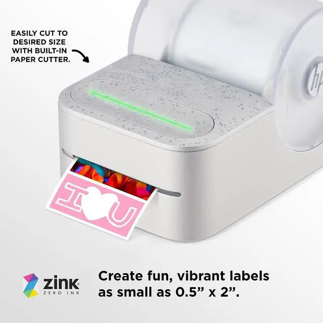 Alt view image 5 of 6 - HP Sprocket Panorama 16.4' (5 Meter) Zink Paper Roll, Sticky Backed Photo Paper Roll