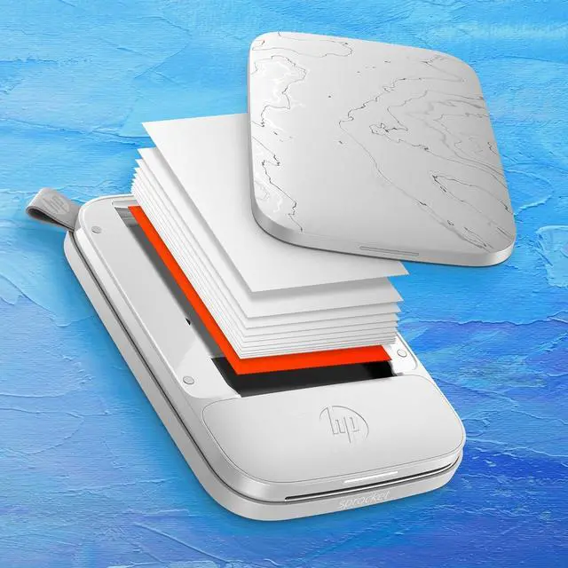 Alt view image 5 of 7 - HP Sprocket Portable 2.3x3.4 Instant Photo Printer (Eclipse), Prints From iOS or Android Devices