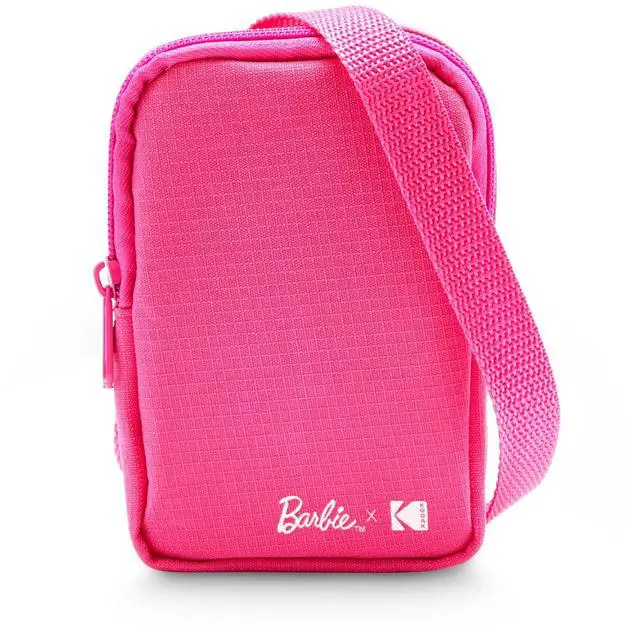Main image of Barbie x Kodak Soft Travel Case with Zipper Closure and Crossbody Shoulder Bag (Case Only)
