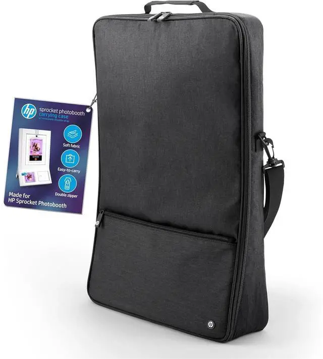 Main image of HP Premium Carrying Padded Storage Case w/Removable Shoulder Strap for Sprocket Photobooth (Black)