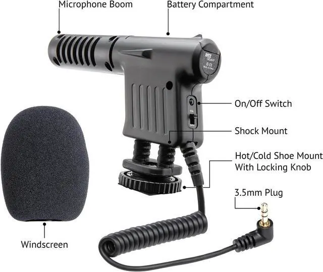 Alt view image 4 of 4 - Ritz Gear Shotgun Microphone