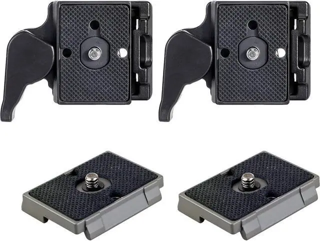 Main image of Ritz Gear 2-Pack RC2 Rapid Connect QR Plates Tripod Adapter