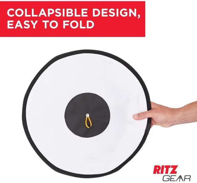 Alt view image 5 of 6 - Ritz Gear Conic Dish Collapsible Camera Flash Diffuser for Flash Speedlights with Adjustable Strap