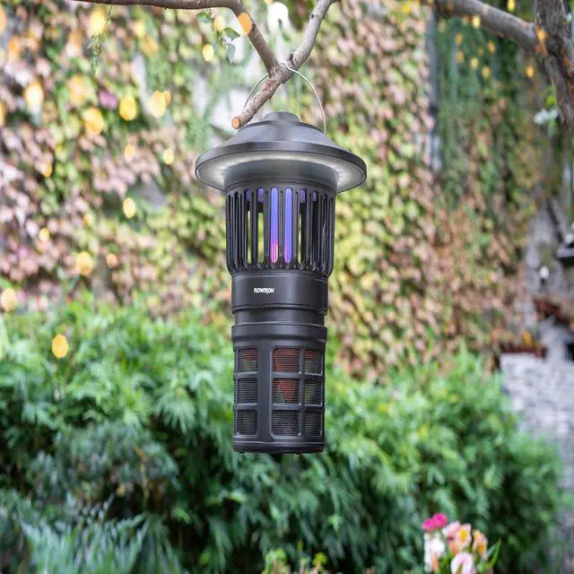 Alt view image 3 of 4 - Flowtron Bug Trap Lantern  3 Modes, UV Light, USB-C, Rechargeable, Indoor & Outdoor