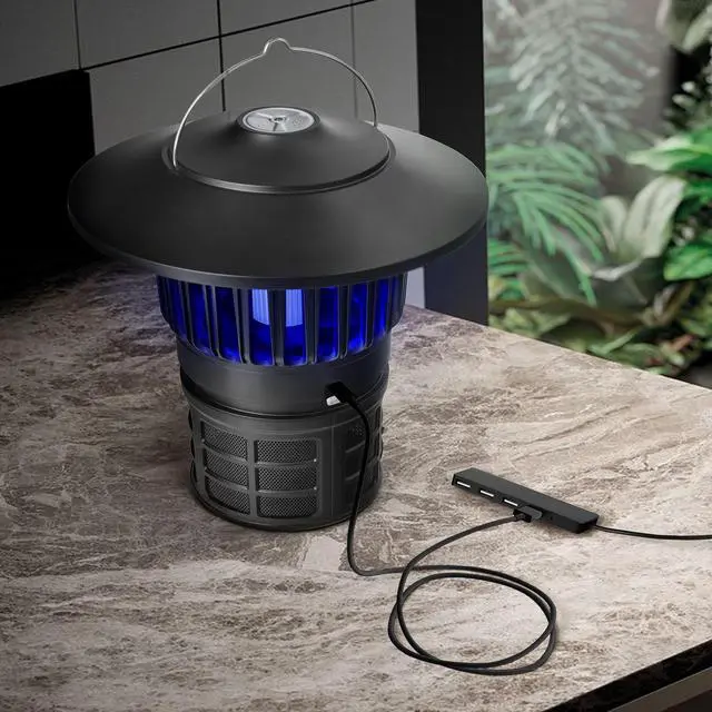 Alt view image 4 of 4 - Flowtron Bug Trap Lantern  3 Modes, UV Light, USB-C, Rechargeable, Indoor & Outdoor