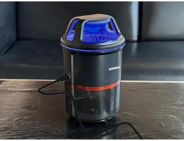 Alt view image 3 of 3 - Flowtron Bug Trap Warranty Indoor Mosquito Catcher USB-C Powered with Switch UV Light and Manual.
