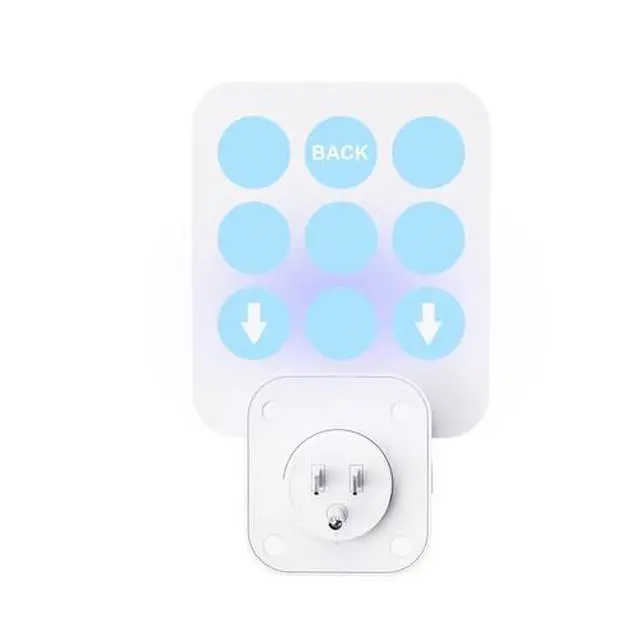 Alt view image 2 of 5 - Flowtron Plug-in Fly Trap with Power Socket, USB Ports, Adhesive Boards for Easy Cleaning