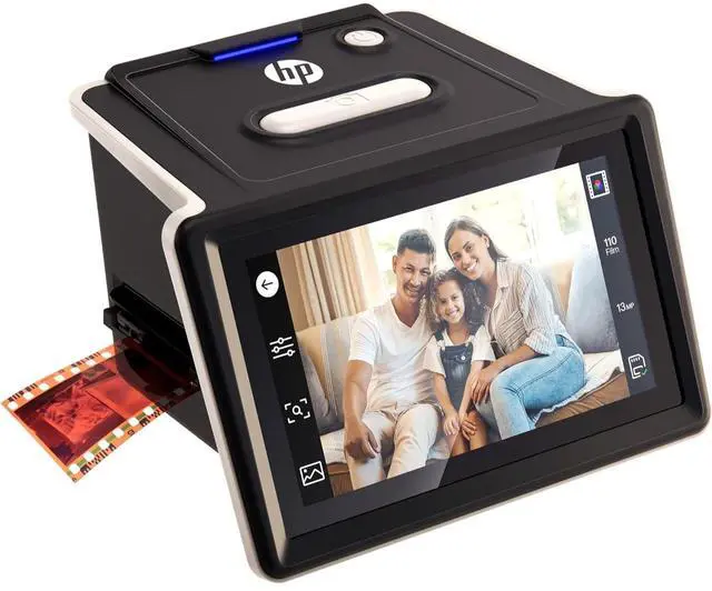 Main image of HP FilmScan Film & Slide Scanner with 5" Touch Screen, Film Scanner Convert Negatives to Digital 22MP JPEG