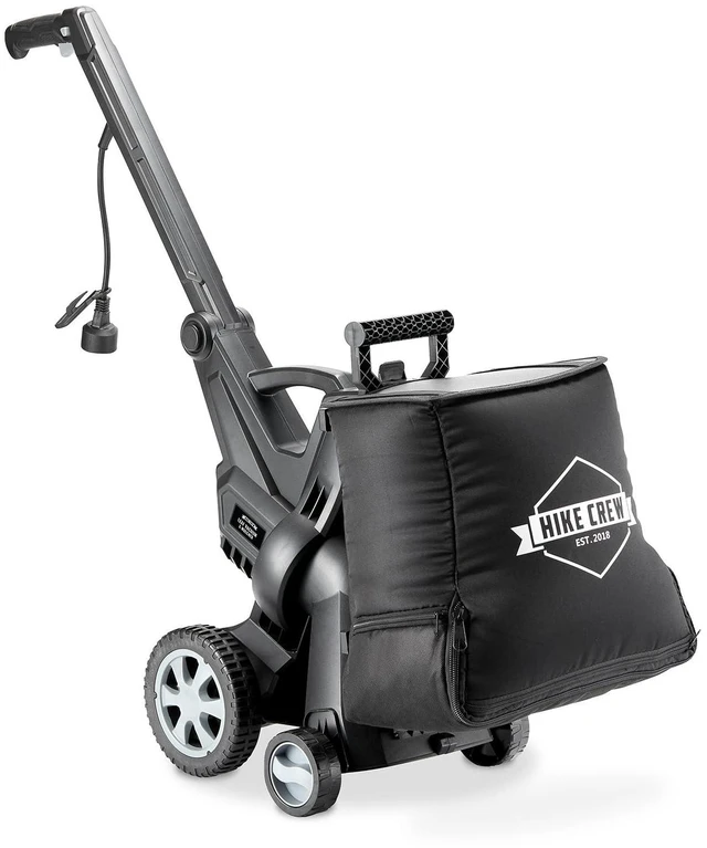 Main image of Hike Crew Leaf Vacuum Mulcher for 1500 Sq Ft Driveways, Outdoor Shredder w/10-Gallon Bag & 15:1 Ratio