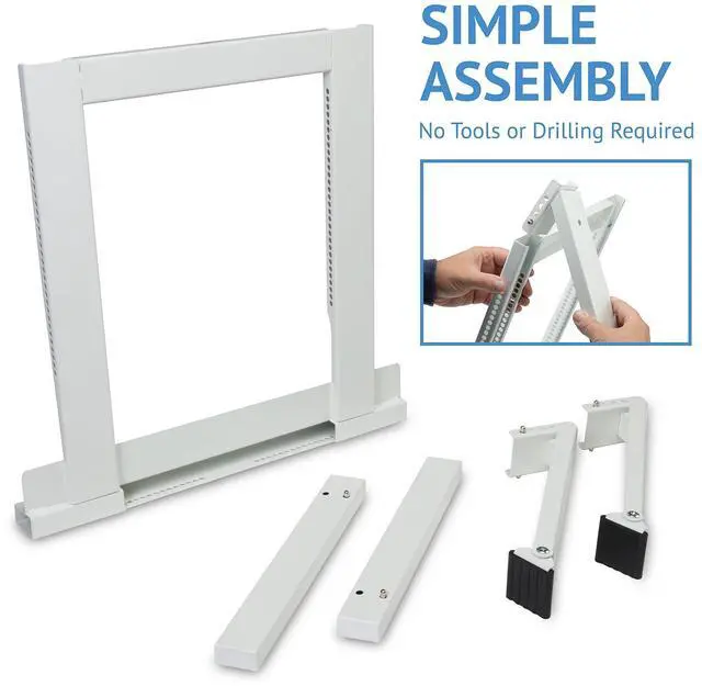 Alt view image 5 of 13 - Ivation Window Air Conditioner Mounting Support Bracket – Easy To Install Universal AC Mount, No Tools Required – Heavy Duty Steel Construction Holds Up To 200 lbs – Fits Single Or Double Hung Windows