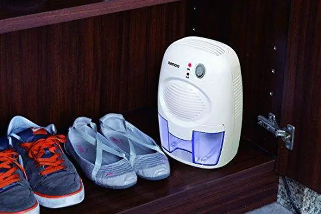 Alt view image 5 of 6 - Ivation IVADM10 Powerful Small-Size Thermo-Electric Dehumidifier - for Smaller Room, Cupboard, Basement, Attic, Stored Boat, RV, Antique Car