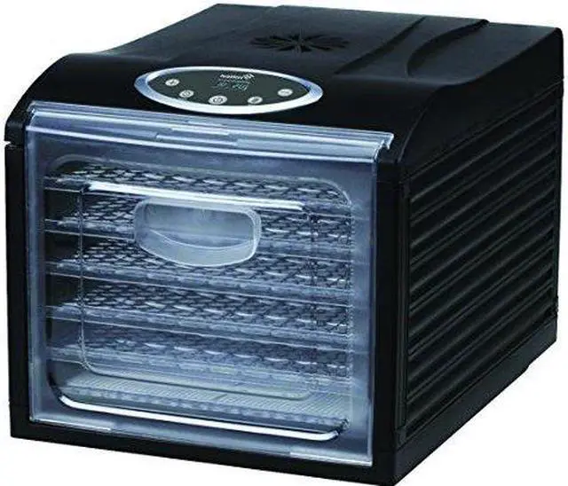 Main image of Ivation Electric Countertop Food Dehydrator with 6 Drying Racks, Digital Temperature Controls and Timer with Automatic Shutoff, Even Dry From 95º F To 158º F