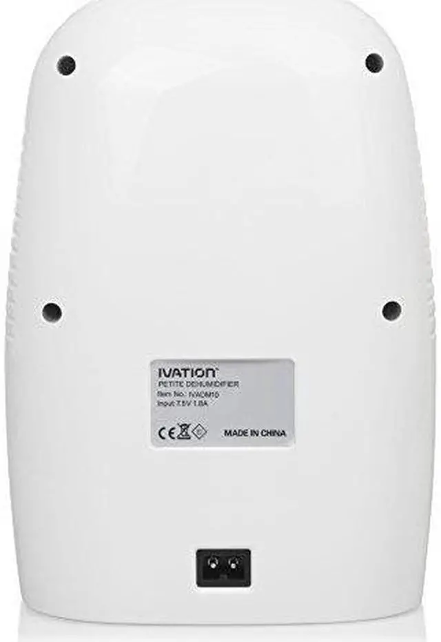 Alt view image 6 of 6 - Ivation IVADM10 Powerful Small-Size Thermo-Electric Dehumidifier - for Smaller Room, Cupboard, Basement, Attic, Stored Boat, RV, Antique Car